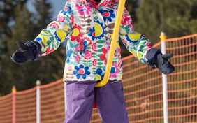 Die erste Liftfahrt - Foto: Helmuth Rier